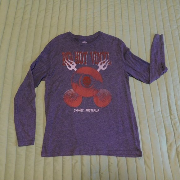 Cool & Comfy RED HOT VINYL Sydney Australia large comfy t-shirt nice & clean - Picture 3 of 5